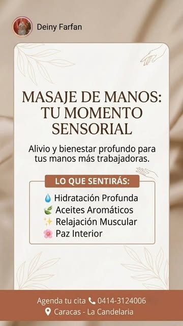 Masaje de manos